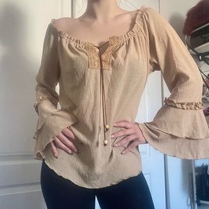 Oversized 70’s Blouse by Arden B.